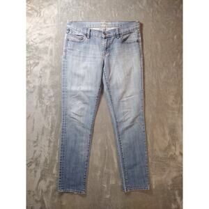 Old Navy Jeans Womens Size 6 The Diva Light Wash Straight Leg Stretch Y2K USA